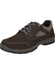 Produktbild: Josef Seibel Herren Low-Top Sneaker Lenny 54,Weite K (Extra weit),Wechselfußbett,wasserdicht,Laufschuhe,Grau (anthrazit-Kombi),43 EU
