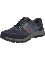 Produktbild: Josef Seibel Herren Low-Top Sneaker Leroy 56,Weite H (Weit),Wechselfußbett,wasserdicht,Freizeitschuhe,Turnschuhe,Indigo-Kombi,44 EU