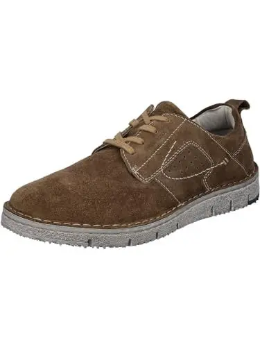 Produktbild: Josef Seibel Herren Low-Top Sneaker Ruben 49,Weite G (Normal),Wechselfußbett,Freizeitschuhe,Turnschuhe,Laufschuhe,braun,42 EU