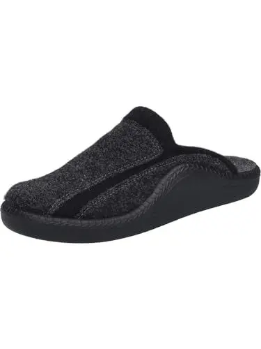 Produktbild: Josef Seibel Herren Pantoffeln Monaco H 12, Männer Hausschuhe,Weite H (Weit),hausschlappen,hauslatsch,hofschuh,Titan-Kombi,44 EU