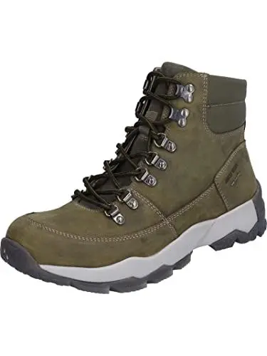 Produktbild: Josef Seibel Herren Schnürstiefel Philipp 01,Weite G (Normal),Wechselfußbett,Winterschuhe,uebergangsstiefel,Grün (Oliv-Kombi),42 EU