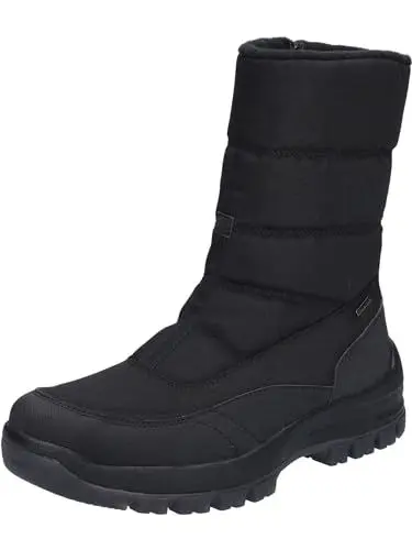 Produktbild: Josef Seibel Herren Winterstiefel Alaska 53,Weite G (Normal),Wechselfußbett,wasserdicht,uebergangsschuhe,Winterboots,schwarz,43 EU