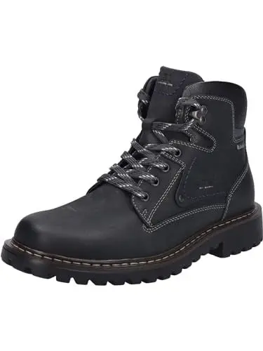 Produktbild: Josef Seibel Herren Winterstiefel Chance 51,Weite G (Normal),Wechselfußbett,wasserdicht,uebergangsstiefel,schwarz-Kombi,42 EU