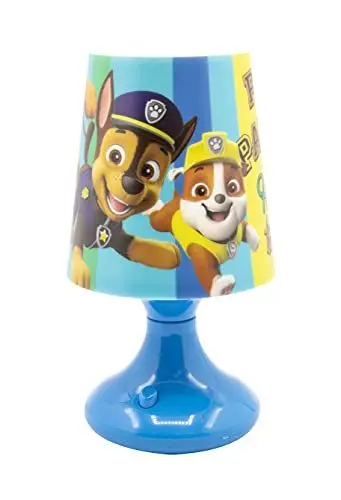 Produktbild: Joy Toy - Paw Patrol LED Mini Lampenschirm (batteriebetrieben) 10x10x19 cm in attraktiver Geschenkpackung, Bianco