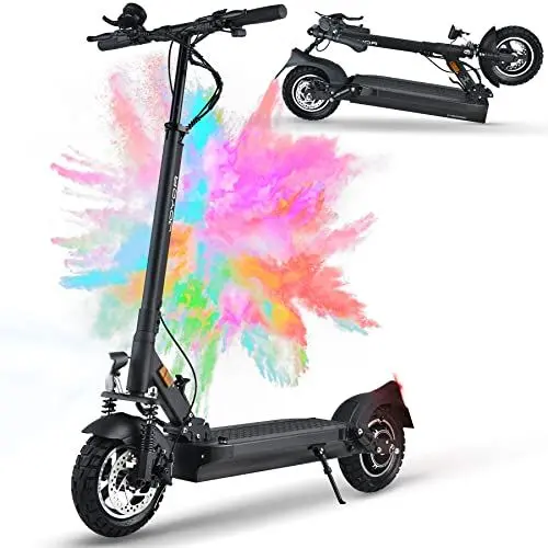 Produktbild: JOYOR E Scooter mit Straßenzulassung Y8-S, 48V26Ah Elektro ScooterReichweite 75-100km, Faltbarer e Roller,Doppelte Stoßdämpfer vorn und hinten, mit 10