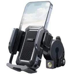 Produktbild: JOYROOM 2024 Handyhalterung Fahrrad <strong>Ultra-Stable:</strong> <strong>Camera Friendly:</strong>  Handyhalter Motorrad Handy Halterung Lenker für iPhone 16 15 14 13 12 Pro Max Plus, Samsung S24 S23, Smartphone 4.7''-7''