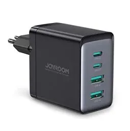 Produktbild: JOYROOM 67W USB C Ladegerät mit 4 Ports USB C Netzteil GaN Ultra PD Ladegerät Mehrfach für Schnelles Laden von MacBook Air/Pro, iPad Pro/Air, Dell XPS 13, iPhone 15/14, Galaxy S23 Ultra/S22, Pixel 7