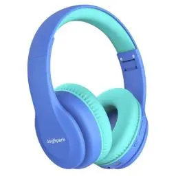 Produktbild: JoySpark Bluetooth Kopfhörer Kinder, Kabellose Kinderkopfhörer Over-Ear mit 85/94dB Lautstärkebegrenzung, 60 Stunden Spielzeit, Bluetooth 5.3, eingebautes Mikrofon-Blau