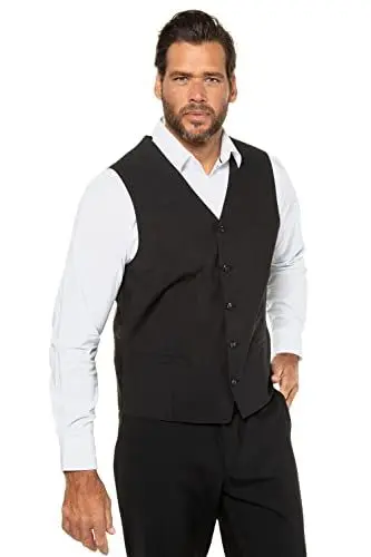 Produktbild: JP 1880, Herren, Große Größen, Business-Weste Zeus FLEXNAMIC®