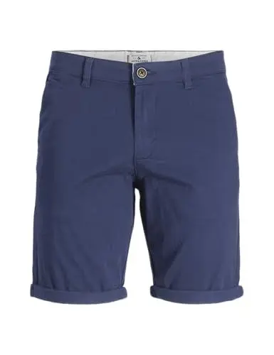 Produktbild: JACK & JONES JUNIOR Jpstdavid Jjchino Shorts AKM Sn Jnr Chinoshorts 12254241,Navy Blazer,176
