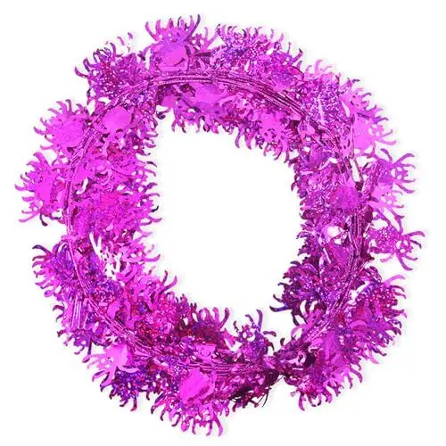 Produktbild: JSGHGDF 1 Set Halloween-Deckenbehang Dekoration Set Geisterhafte Fledermäuse Thema für Halloween-Party, Rosen-Spinnmilbe, M