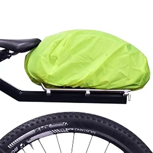 Produktbild: JSHAHA Regenhülle für Regenüberzug Rahrradkorb Fahrradtasche Gepäckträger 35L wasserdichte Neongelb
