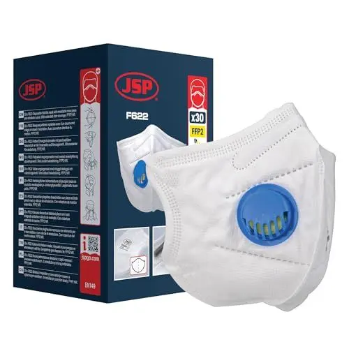 Produktbild: JSP Einweg-Maske FFP2V – 30 Stück F622 (BGW170-000-S00)