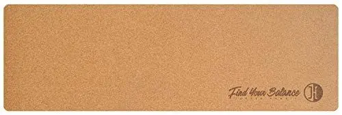 Produktbild: JUCKER HAWAII Balance Board Matte Kork & Kautschuk 183 x 61 cm x 0,2 cm Anti-Slip (Rutschfest) Trickboard Balanceboard Skateboard Surfboard