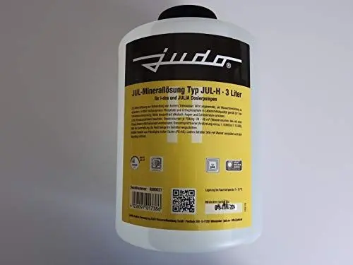 Produktbild: Judo Minerallösung JUL-H für Härtegrad 3, gelb, 3 Liter