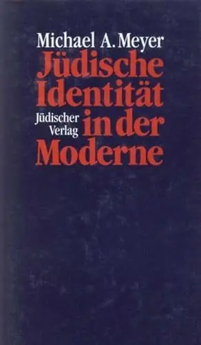 Produktbild: Jüdische Identität in der Moderne