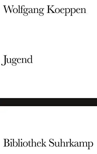 Produktbild: Jugend (Bibliothek Suhrkamp)