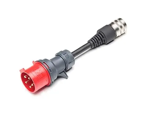 Produktbild: Juice Booster Adapter - Industriestecker CEE 32A/400V Rot 22kW mit automatischer Adaptererkennung
