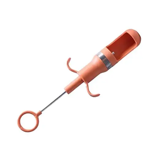 Produktbild: Jujube Corer Samenentferner Obstentkerner Haushaltskernentferner Werkzeug für Datteln Weißdorn Kirschen (Rot Einheitliche Größe)