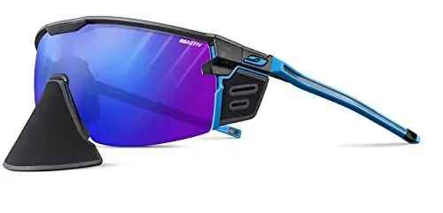 Produktbild: JULBO Men's Ultimate Cover Sunglasses, Dunkelgrau/Blau, One Size