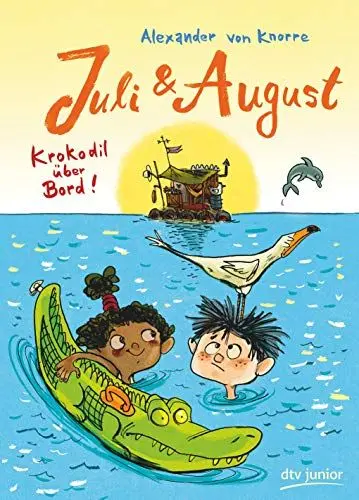 Produktbild: Juli und August – Krokodil über Bord