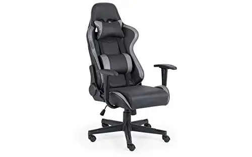 Produktbild: Julian Bowen Comet Gaming-Stuhl, Schwarz & Grau