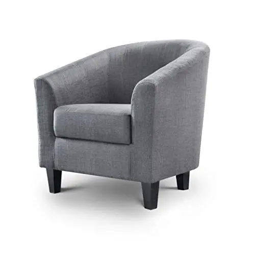 Produktbild: Julian Bowen Hugo Tub Chair, Schiefergrau