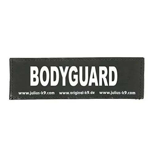 Produktbild: Julius-K9 162LR-G-31659 Klettaufschrift, BODYGUARD, schwarz