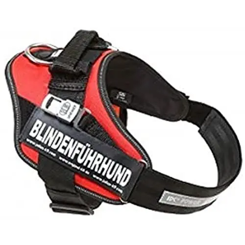 Produktbild: Julius-K9, 16BFH-IDC-1-NA, IDC-Blindenführhundegeschirr, Größe: 1, ohne Führungsrahmen, rot