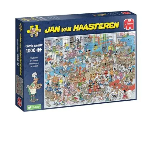 Produktbild: Jan Van Haasteren, Die Bäckerei, Puzzle 1000 Teile Erwachsene