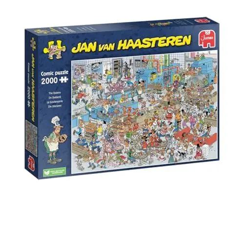 Produktbild: Jan Van Haasteren, Die Bäckerei, Puzzle 2000 Teile Erwachsene