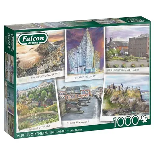 Produktbild: Falcon Puzzle - Besuchen Sie Nordirland - 1000 Teile