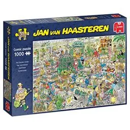 Produktbild: Jumbo Puzzles Jan van Haasteren Das Gartencenter - Puzzle 1000 Teile, Multi Kleuren