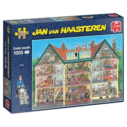 Produktbild: Jumbo Spiele 1119801832 Jan Van Haasteren Hotel 1000 Teile Puzzle