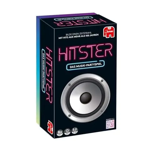 Produktbild: Hitster Original EIN Party- und Kartenspiel für Erwachsene und Familien - 2 bis 10 Spieler ab 16 Jahren Deutsch