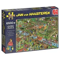 Produktbild: Jumbo Spiele Jan van Haasteren Der Gemüsegarten - Puzzle 1000 Teile