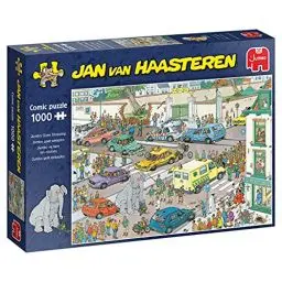 Produktbild: Jan Van Haasteren, Geht Einkaufen, Puzzle 1000 Teile Erwachsene