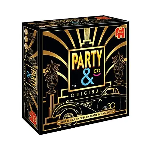 Produktbild: Jumbo - Party & Co. Original 30 Jahre Jubiläumsfeier - Brettspiel, von 3 bis 20 Spielern, ab 14 Jahren, Spiel auf Deutsch, Keine