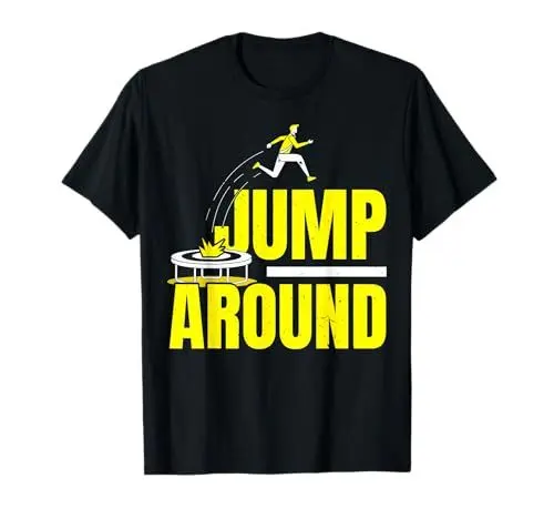 Produktbild: Jump Around Jumping Trampolin Trampolin T-Shirt