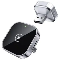 Produktbild: Jumpeak CarPlay Wireless Adapter 2025 Upgrade von Wired CarPlay auf Wireless, Mini-USB-Design für Autos mit Wired CarPlay, Plug und Play, Schnelle und Stabile Verbindung für CarPlay mit iPhone