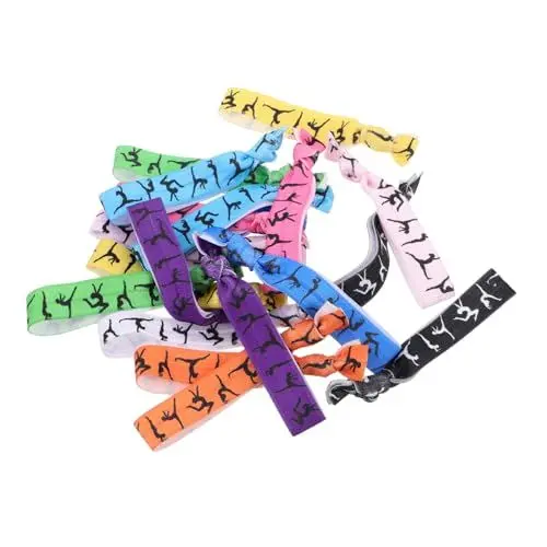 Produktbild: JUMPLAWN 20 Stück Teiliges Haaraccessoires Elastische Haargummis für Sportteams und Rutschfeste Ponytail Halter für Multifunktionale Handgelenkband für Sport