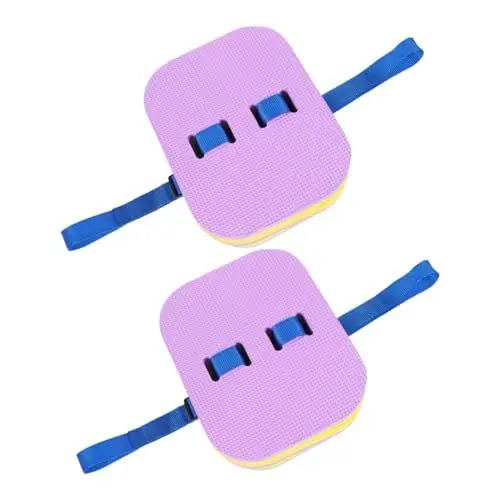 Produktbild: JUMPLAWN 2 Stück Schwimmbrett schwimmt Kind Aufblasbare Schwimmbecken Ausbildung Schwebend Schwimmausrüstung Schwimmspiel schweben schwimmender Schwimmer tragbarer Schwimmkörper Eva Violett