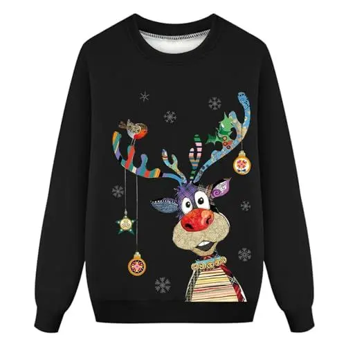 Produktbild: Jumpsuit Damen Schlafanzug,Weihnachten Kleidung Damen,Kuschel Pyjama Damen,Schlafanzug Mädchen 146,Pyjama Mädchen 146,Weihnachts Pyjama Pärchen Set,Satin Pyjama Damen,Schlafanzug Damen Flauschig