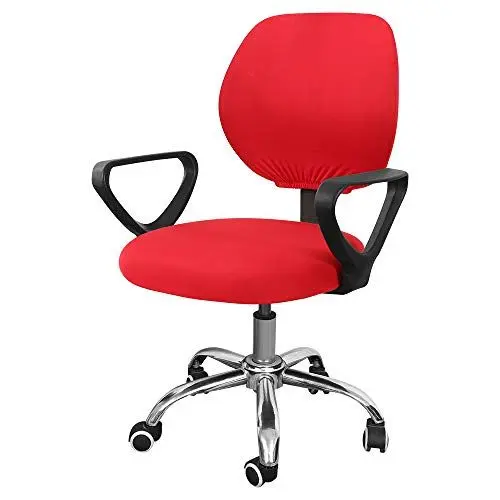 Produktbild: JuneJour Bezug für Bürostuhl Bürostuhl-Bezug Waschbarer elastischer Sitzbezug Computer-Bürostuhl Bezug 2 Set