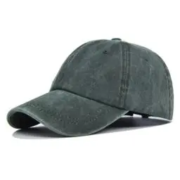 Produktbild: Jungen Mädchen Verstellbare Bequeme Baumwolle Einfarbig Baseballkappe für Kinder Cap Sonnenschutz Sonnenhut Einstellbare Baseball Cap Hut Outdoor (DE/NL/SE/PL, Alter, 2 Jahre, 8 Jahre, Army Green)