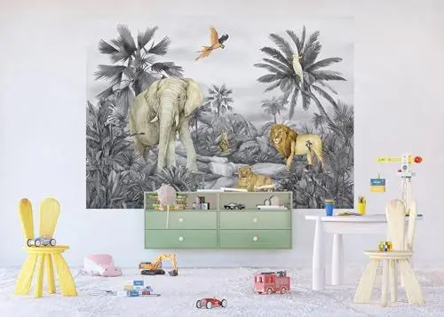 Produktbild: Jungle Kinderzimmer Fototapete von AG Design | 252 x 182 cm | AFTDXL 1998