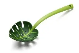 Produktbild: Jungle Spoon OTOTO - BPA-freier Spaghettilöffel Küchenlöffel Hochhitzebeständiger Nylonlöffel Kochlöffel für antihaftbeschichtetes Küchenutensil Löffel zum Kochen, Backen und Mischen