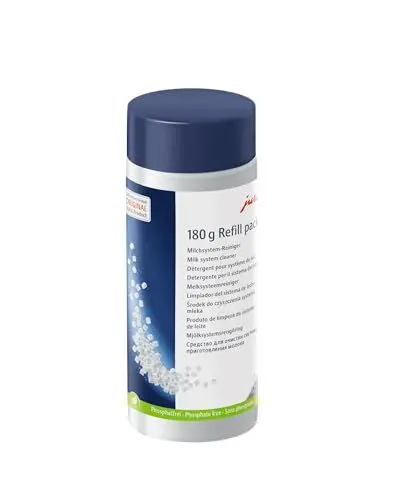 Produktbild: JURA original - Mini-Tabs zur Milchsystem-Reinigung für 60 Reinigungen - TÜV-zertifizierte Hygiene - 180 g Nachfüllflasche - 24212, weiß