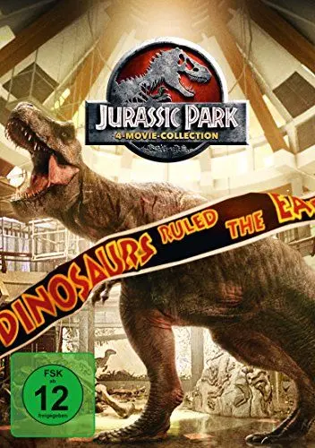 Produktbild: Jurassic Park 1-3 + Jurassic World 1 (4 DVDs)