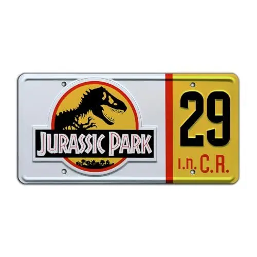 Produktbild: Jurassic Trilogy | # 29 | Metal Stamped License Plate